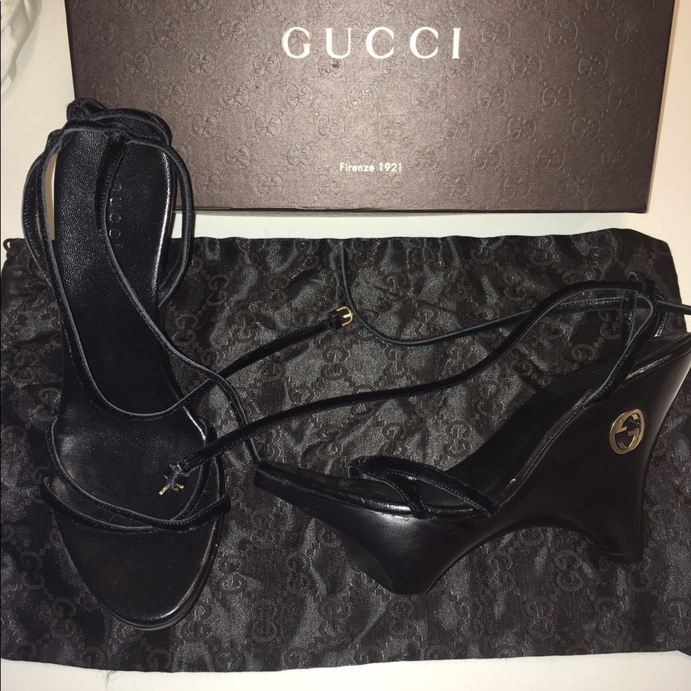Gucci wedges